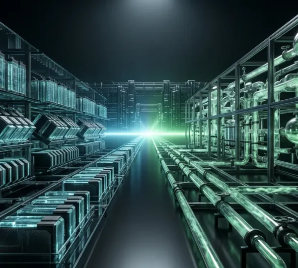 Confronto visivo tra tecnologie di idrogeno verde e batterie allo stato solido per investimenti futuri